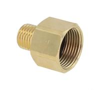 Adaptador de rosca M22 a 14 mm de latón, limpiador de alta presión, accesorio para conector rápido para nilfisk para coronas para pistola
