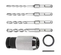 Adaptador de taladro de, llave convertidora de liberación rápida, construcción de acero de 18/15/2 pulgadas para electricistas, fontaneros, accesorio de herramienta profesional para mejoras