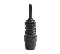 Adaptador de taladro de martillo con compatibilidad de cincel SDS-Plus, durabilidad de construcción de metal para aplicaciones de carpintería, mampostería y renovación
