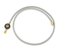 Adaptador de Tanque de Gas Plano, Tubo De Extensión Plano para Tanque De Gas Manguera De Extensión Universal De Propano De 100 CM/39,4 Pulgadas para Parrilla De Gas, Calentador, Mesa De Fogón