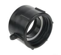 Adaptador de tanque IBC, conector de drenaje roscado de 2 pulgadas para mangueras de contenedor de agua, accesorios de válvula de grifo, accesorios de contenedores intermedios a granel