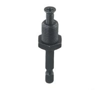 Adaptador de vástago hexagonal a portabrocas de rosca macho para transmisión de par mejorada y bloqueo fiable del portabrocas en aplicaciones de perforación (B)