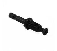 Adaptador de vástago hexagonal de 1/4 a 3/8-24UNF, adaptador de portabrocas de acero, adaptador de taladro de rosca macho 3/8-24UNF con portabrocas sin llave de 2-13 mm para herramientas eléctricas