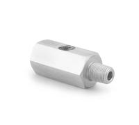 Adaptador En T Con Orificios Laterales De 1/8" NPT Hembra A Conector Sensor Presión Aceite M12 M10 M14 1/8 1/4 Medidor Línea Alimentación Sensor oxígeno(M12x1.5)