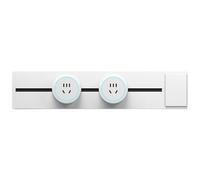 Adaptador Enchufe Extensible | Adaptadores Móviles | Adaptador para Carril Eléctrico | para Apartamento, Escuela, Hotel, Hogar, Dormitorio, Trabajo, Estudio, Salón Y Cocina