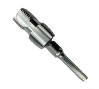 Adaptador expansor de tubería PPR para taladro eléctrico con vástago hexagonal de 6,35 mm para tuberías de agua de 1/2 pulgada y 3/4 pulgadas, rosca suave sin rebabas para instalación de fontanería (B