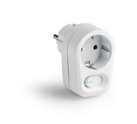 ADAPTADOR FRONTAL 1 TOMA C0N INTERRUPTOR BLANCO