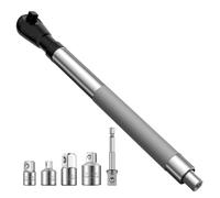 Adaptador giratorio Herramienta de ángulo recto de 1/2 pulgadas | Llave de compensación de alto par para tubos de equipos de maquinaria de muebles de automóvil