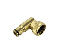 Adaptador grifo rosca hembra 3/4' codo laton aqua control