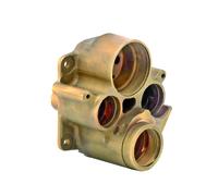 Adaptador KLUDI FLEXXBOXX para recorridos de agua intercambiados, para variantes de termostato FLEXX.BOXX, 7400100-00
