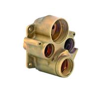 Adaptador KLUDI FLEXXBOXX para vías de agua invertidas, para variantes de termostato FLEXX.BOXX, neutro, 7653900-00
