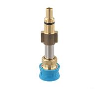 Adaptador Lavadora Alta Presión 1/4 Conector para latón para Karcher para leroy Desatascador Manguera 12mm