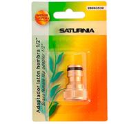 Saturnia Adaptador de manguera y grifo latón 1/2'' hembra conector rápido