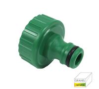 Adaptador manguera plastico 1' hembra granel