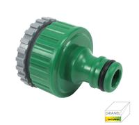 Adaptador manguera plástico 3/4 - 1' hembra granel