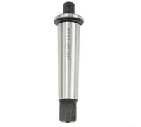 Adaptador MT2 alto para portabrocas roscados de 3/8 y 24, herramienta de ingeniería de acero