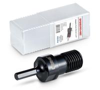 Adaptador para brocas de diamante hexagonales, con rosca de 1 1/4 UNC, fabricado en acero templado