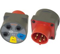 Adaptador para conectores tipo "banana" de 5 polos, modelo AGT-16A
