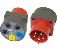 Adaptador para conectores tipo "banana" de 5 polos, modelo AGT-32A