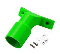 Adaptador para recolectores de polvo, accesorio de amoladora angular, montaje de doble puerto con instalación sin herramientas, lijadora de carpintería con diseño universal, accesorio de sierra