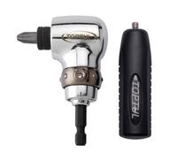 Adaptador, puntas de destornillador hexagonal TOPTUL 1/4 pulgadas 83mm, 90 grados