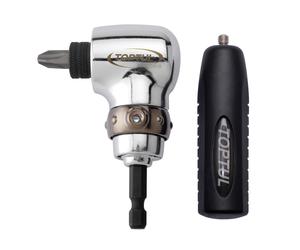 Adaptador, puntas de destornillador hexagonal TOPTUL 1/4 pulgadas 83mm, 90 grados