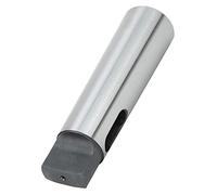 Adaptador reductor de cono Morse, MT5 a MT2 Resistencia al desgaste de alta dureza Guía de broca cónica de color plateado para fresado de torno, Guía de broca de acero