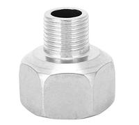 Adaptador reductor de instalación de tuberías, rosca macho 304 SS G1/2 pulg. Rosca hembra G1 pulg.