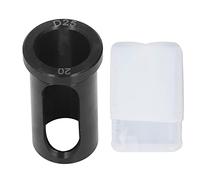 Adaptador Reductor de Mandril, Acero Aleado CNC Cono Reductor D25-20 | Acero aleado anticorrosión resistente al desgaste mecanizado CNC estable fiable acabado liso sin rebabas taladro