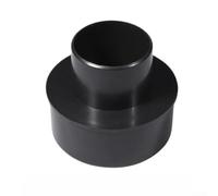 Adaptador reductor de manguera de vacío, conector de conducto de plástico para sistema de recolección de polvo, herramienta de taller, calidad del aire (100 mm-50 mm)