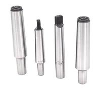 Adaptador reductor de manguito para brocas con con Fresado Cnc Morse Collet Chuck Arbor Adaptador MT2-4 B10-B22 C12-C25 R8 M12 7/16 MTA MTB(R8-b16 (Inch))