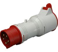 Adaptador reductor de potencia, 16A - 32A, 400V, 5 polos, IP44, hermético