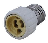 Adaptador rosca bombillas e27 macho a gu10 hembra