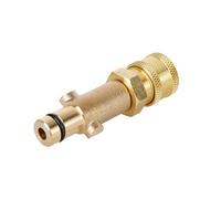 Adaptador T&F y lavadora a presión, conector de botella de cañón de espuma de cobre, adaptador hembra de latón para pistola de espuma de nieve para la serie Nilfisk Gerni