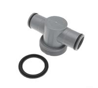 Adaptador T Piscina ABS 3 Cabezas para Intex | Compatible para intex para Easy Set, Frame, mangueras 38mm y 32mm, 3 vías, mejora circulación agua