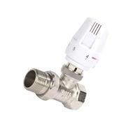 Adaptador termostático de cobre de 5 niveles para calentadores de panel vertical, toalleros, radiadores de panel plano vertical, termostato