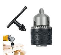 Adaptador universal para taladro - Convertidor Chuck de amoladora, cabezal giratorio | 3 herramientas de conversión de uñas Accesorio multifunción duradero para el procesamiento de la pierna