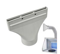 Adaptador Ventana Manguera Aire Acondicionado | Accesorio HVAC Conexión Rápida - Acoplador Conducto Aire Acondicionado | para Alquiler, Dormitorio, Salón, Apartamento y
