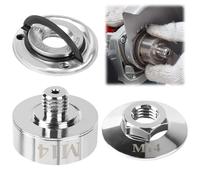Adaptador X-LOCK a M14, compatible con discos de corte XLOCK amoladora angular, tuerca de brida, tuerca de sujeción rápida