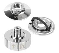 Adaptador X-LOCK a M14, compatible con discos de corte XLOCK para amoladora angular, tuerca de brida para amoladora angular, tuerca de sujeción rápida para amoladora angular