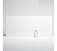 ADAX NEO Compact - Convector de pared con termostato por Wifi - 2000W | Bajo consumo | Calefacción eficiente y segura | Radiador eléctrico moderno y elegante | 420mm de altura | IP24C | Blanco