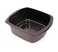 Addis 505591 - Palangana Rectangular (9,5 L), Color Negro
