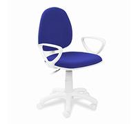 Adec Group Dolphin, Silla de Escritorio Giratoria, Silla Juvenil de Oficina, Acabado en Azul, Medidas: 47 cm (Ancho) 42 cm (Fondo) x 89-98 cm (Alto)