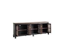 ADERFETBI Mesa Consola 200cm Armario Almacén Madera Maciza Retro, Mesa Soporte Recibidor-Salón, Centro de Entretenimiento para Hoteles & Residencias