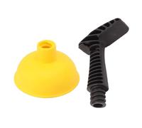 Adfaga Potente mini desatascador con mango antideslizante, limpiador de drenaje compacto para inodoro, fregadero, bañera, herramienta de desobstrucción rápida, material de silicona (Estilo 2)