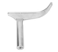 Adfaga Soporte para herramientas de torno curvo J Soporte para herramientas de torneado de madera de acero endurecido con poste de 25 mm para carpintería Construcción profesional d