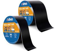 ADHES 2 Rollos Cinta de Butilo 50 mm x 15 m + 100 mm x 15 m Impermeable