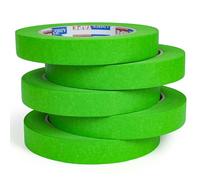 ADHES 5 Rollos Cinta de Carrocero para Pintar y Enmascarar 18MM X 50M Cinta