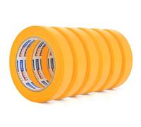 ADHES 6 Rollos de cinta de carrocero 7 días resistente al calor y a los UV