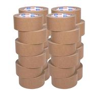 ADHES Cinta adhesiva de embalaje de papel kraft, cinta adhesiva para paquetes,